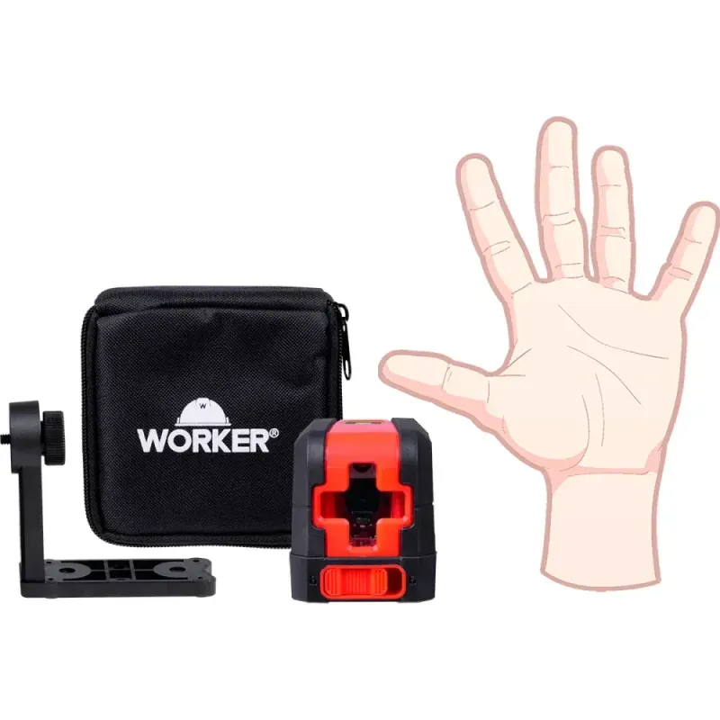 Nivel-a-Laser-Auto-Nivelamento-Verde-20m-1mw-3V Worker