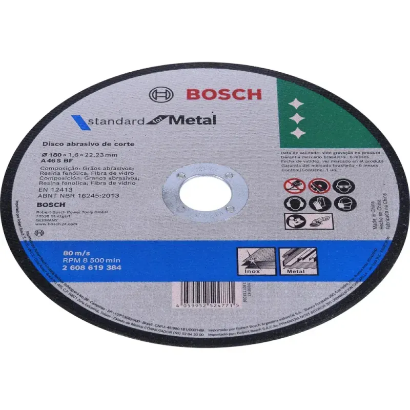 Disco-Abrasivo-Corte-para-Metal-Inox-Grao-46-7--7-8--Inox-Bosch-