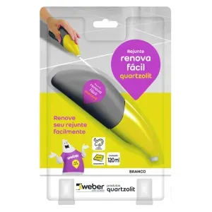 Rejunte Renova Fácil Bege 120ML Quartzolit