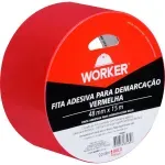 Fita-Adesiva-Para-Demarcacao-48mmx15m-Vermelha-Worker