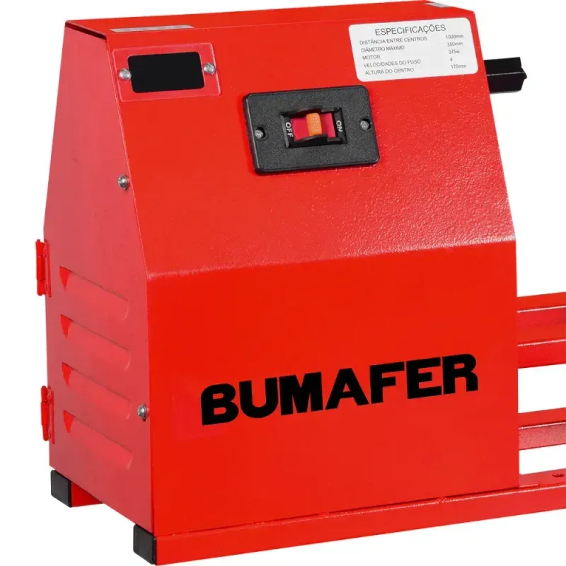 Torno-para-Madeira-1000mm-2580rpm-375W-220V-Bumafer
