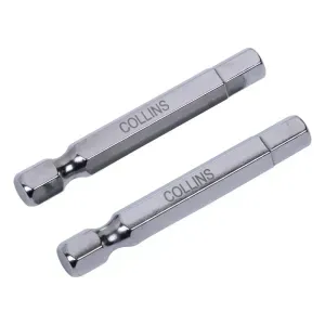Ponta Bits Allen 1/4" 6mmx50mm Collins