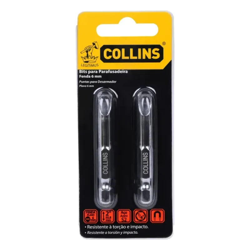 Ponta-Bits-Fenda-1-4--6mmx50mm-Collins