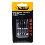 Jogo-de-Bits-1-4--Torx-50mm-5-Pecas-Collins