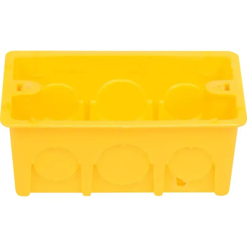 Caixa-de-Luz-em-PVC-Retangular-Amarela-4x2-Somar