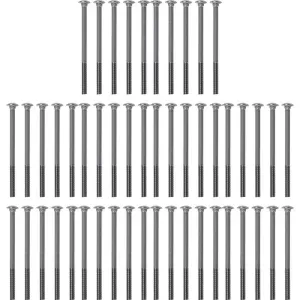 Parafuso Francês Com Porca Sextavada 3/8" X 6" 50 Peças Ciser