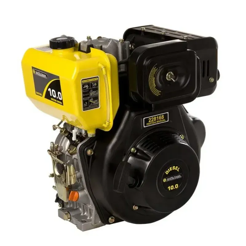Motor-Horizontal-Diesel-Partida-Manual-10Hp-Matsuyama​​​​​​​