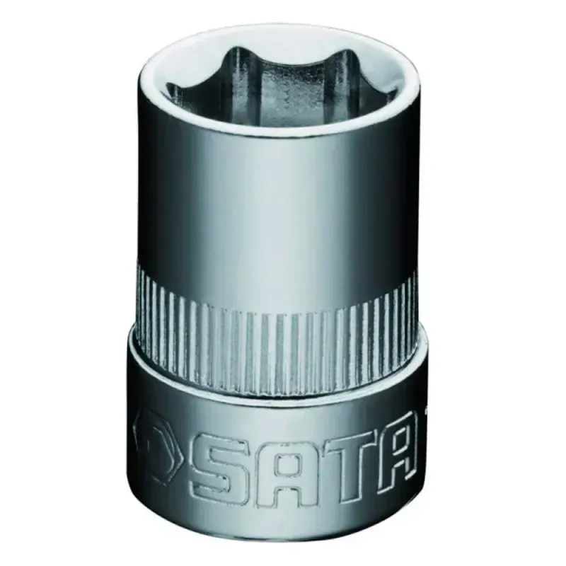 Soquete-Sextavado-Cromo-com-Encaixe-de-3-8--21mm-Sata