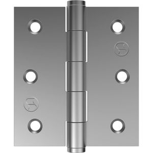 Dobradiça Serralheiro Natural  3" x 2.5/8" 12 Peças Soprano