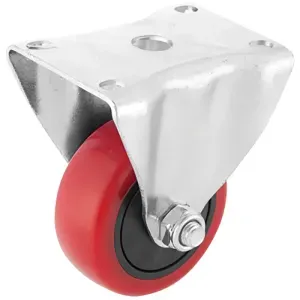 Rodizio Pvc Fixo 4" 110kg Worker