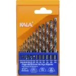 Jogo-de-Broca-de-Aco-Rapido-13-Pecas-15mm-a-65mm-Kala