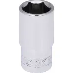 Soquete Sextavado Encaixe 1/4" 9mm Worker