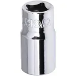 Soquete Sextavado Encaixe 1/4" 9mm Worker