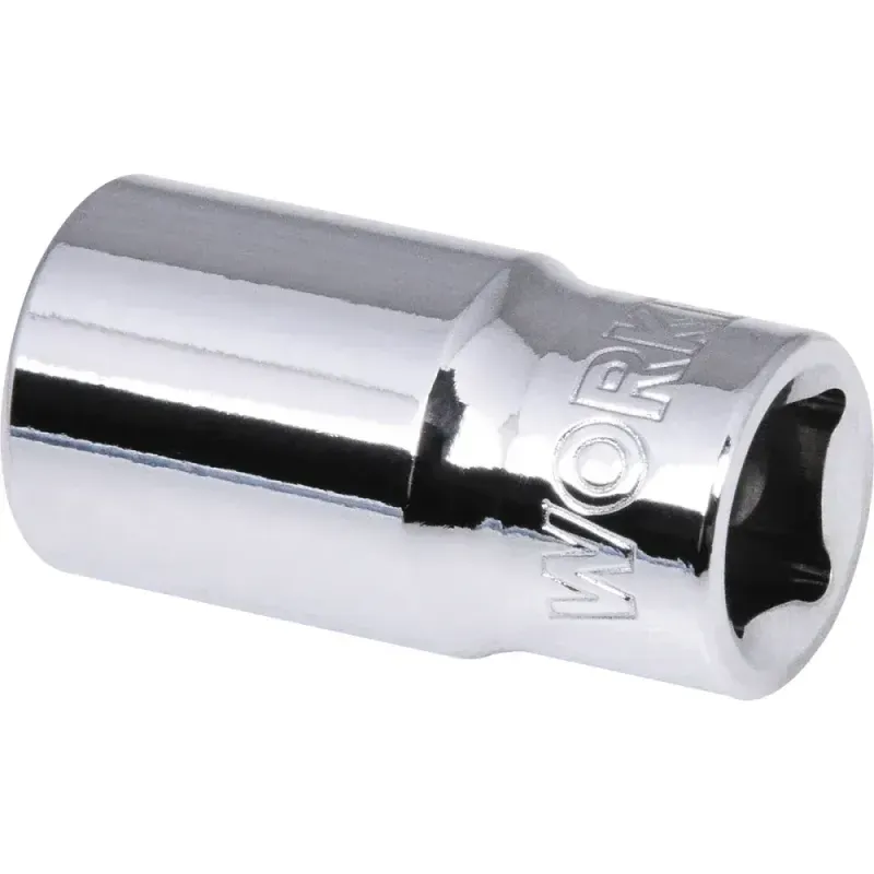 Soquete Sextavado Encaixe 1/4" 9mm Worker