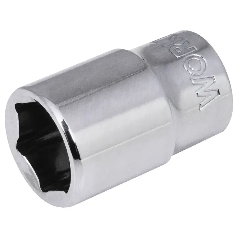 Soquete Sextavado Encaixe 1/4" 11mm Worker