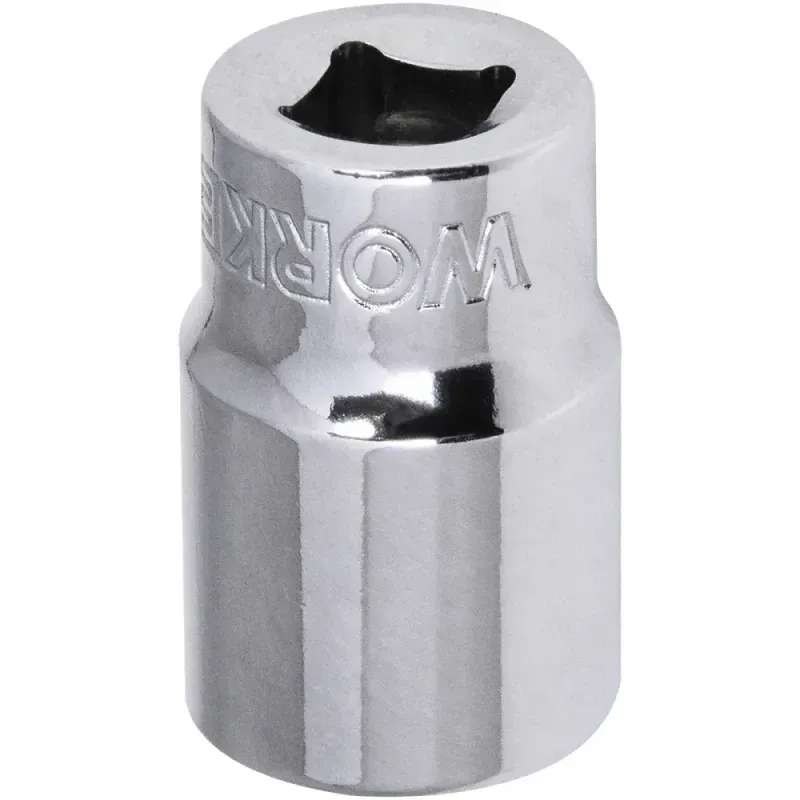 Soquete Sextavado Encaixe 1/4" 12mm Worker