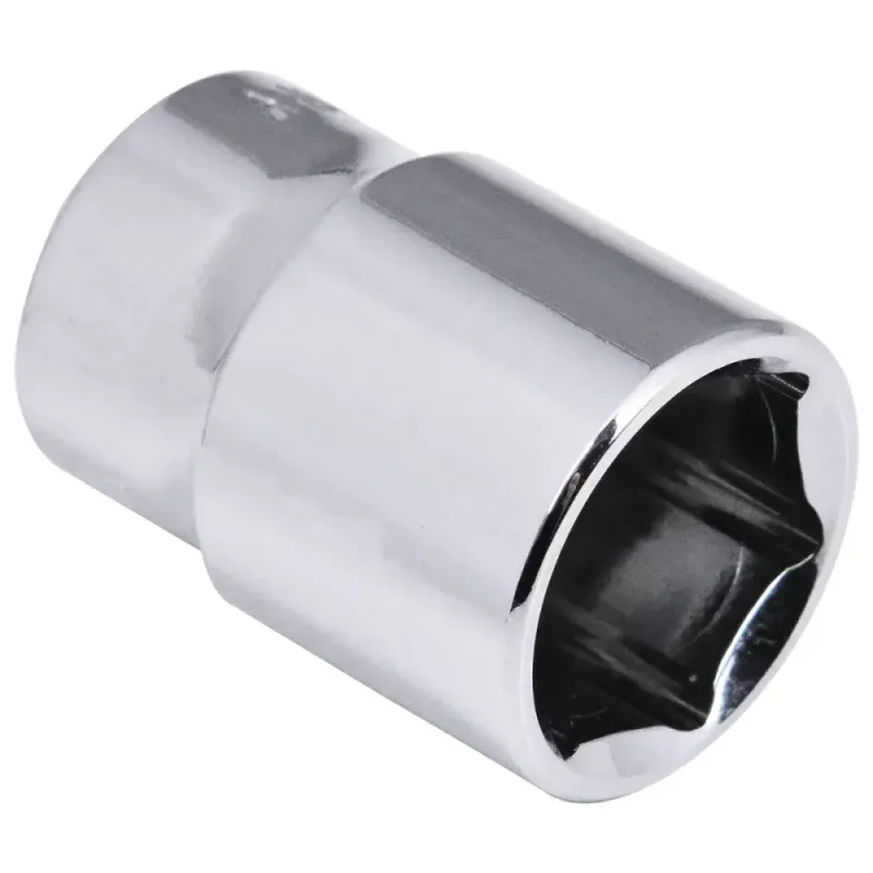 Soquete Sextavado Encaixe 1/4" 13mm Worker