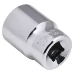 Soquete Sextavado Encaixe 1/4" 13mm Worker