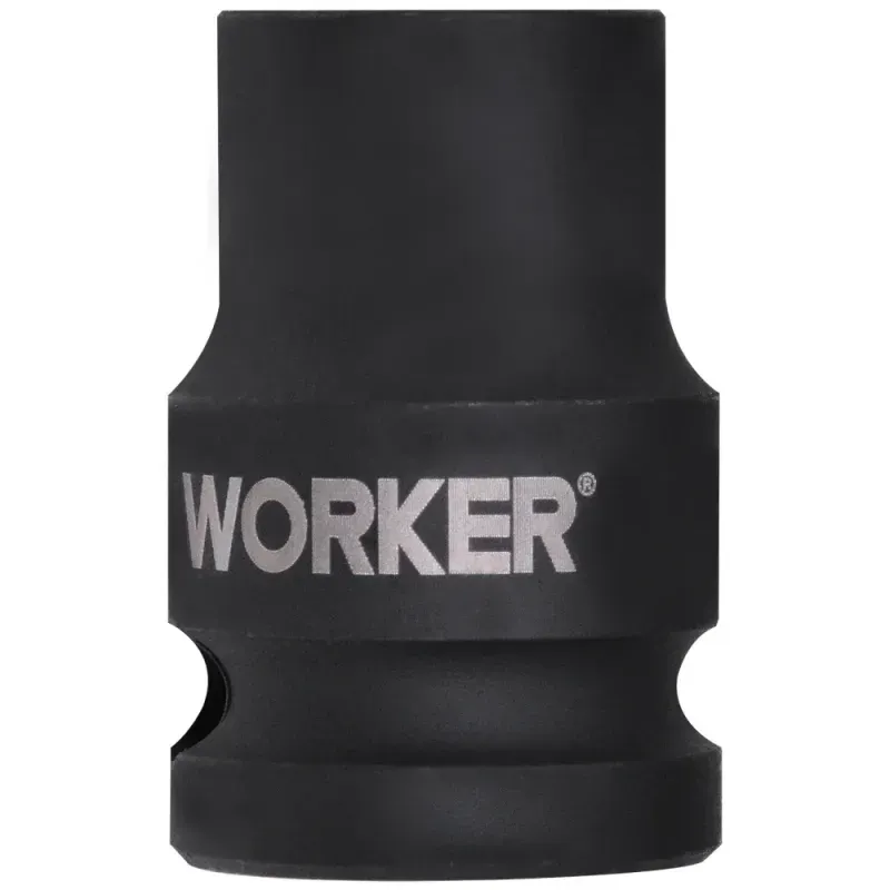 Soquete Sextavado Impacto Encaixe 1/2" 15mm Worker