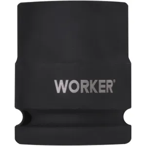 Soquete Sextavado Impacto Encaixe 1/2" 20mm Worker