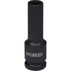 Soquete Sextavado De Impacto Longo Encaixe 1/2" 11mm Worker