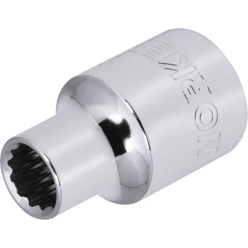 Soquete Estriado Encaixe 3/8" 6mm Worker