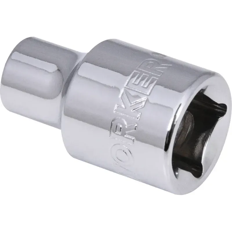 Soquete Estriado Encaixe 3/8" 6mm Worker