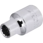 Soquete Estriado Encaixe 3/8" 8mm Worker