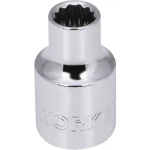 Soquete Estriado Encaixe 3/8" 9mm Worker