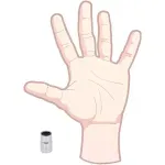 Soquete Estriado Encaixe 3/8" 12mm Worker