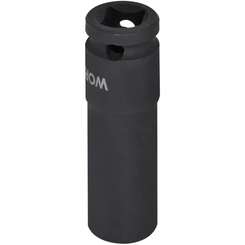 Soquete Sextavado De Impacto Longo Encaixe 1/2" 15mm Worker