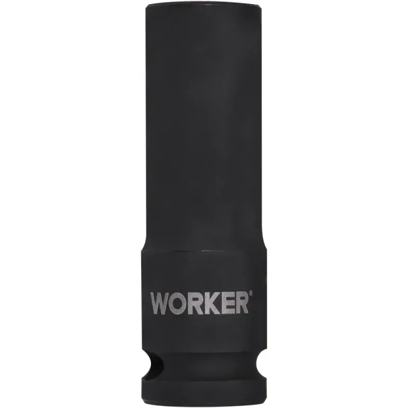 Soquete Sextavado De Impacto Longo Encaixe 1/2" 16mm Worker