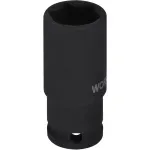Soquete Sextavado De Impacto Longo Encaixe 1/2" 24mm Worker