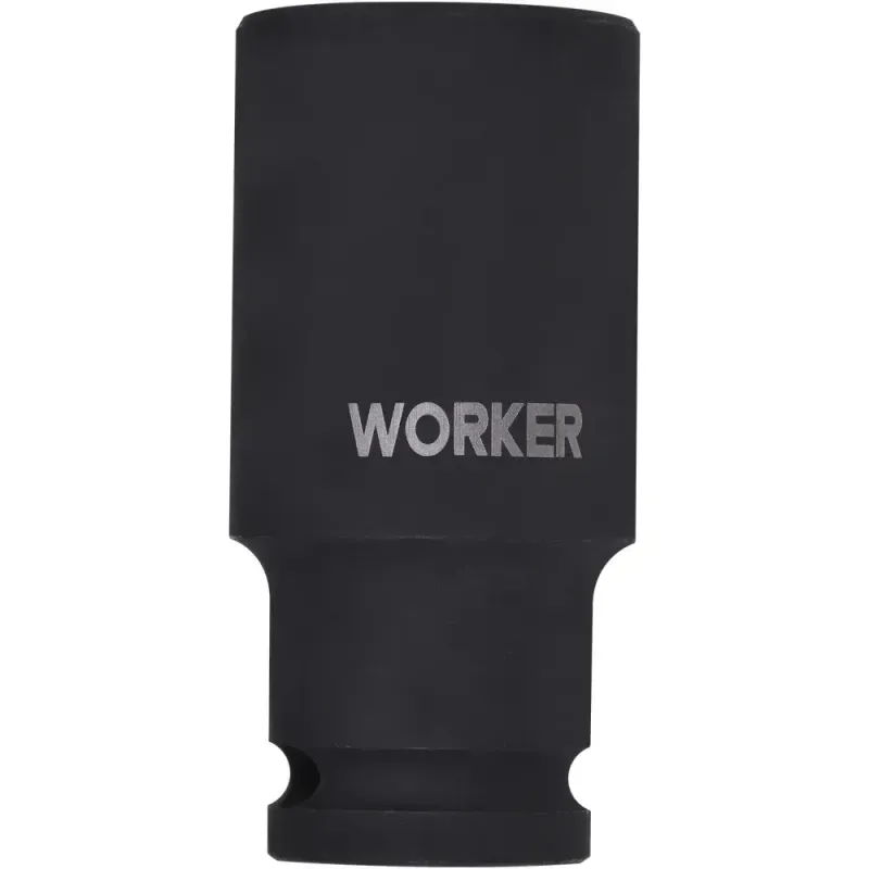 Soquete Sextavado De Impacto Longo Encaixe 1/2" 27mm Worker