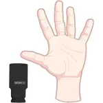 Soquete Sextavado De Impacto Longo Encaixe 1/2" 27mm Worker