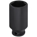 Soquete Sextavado De Impacto Longo Encaixe 1/2" 30mm Worker