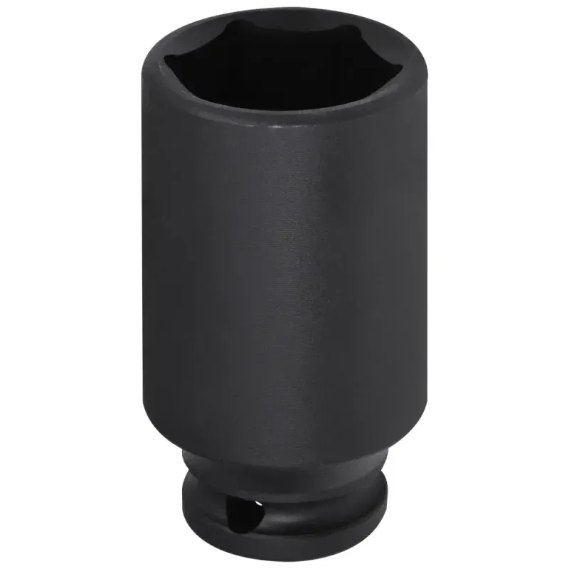 Soquete Sextavado De Impacto Longo Encaixe 1/2" 30mm Worker