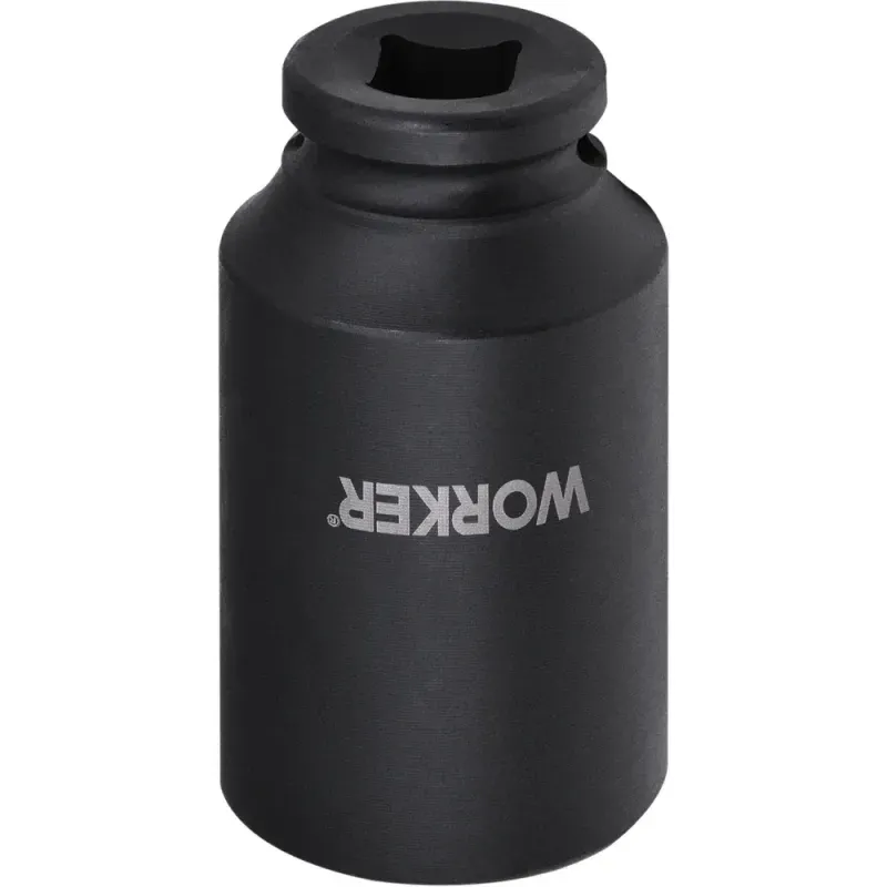 Soquete Sextavado De Impacto Longo Encaixe 1/2" 30mm Worker
