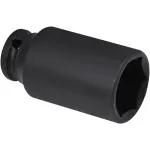 Soquete Sextavado De Impacto Longo Encaixe 1/2" 30mm Worker