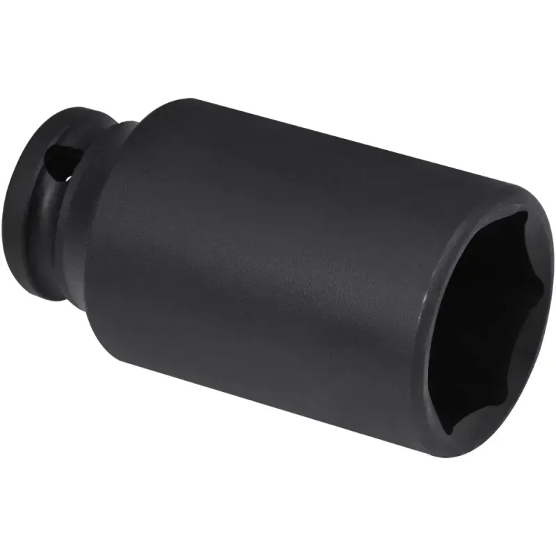 Soquete Sextavado De Impacto Longo Encaixe 1/2" 30mm Worker