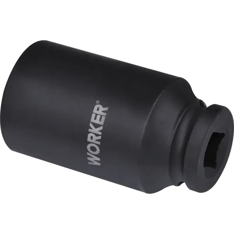 Soquete Sextavado De Impacto Longo Encaixe 1/2" 32mm Worker