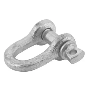 Manilha Reta Forjada Aço Inox 3/8" 9,5mm AceroSid