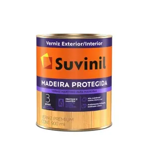 VERNIZ MADEIRA PROTEGIDA ACETINADO NATURAL 900ML SUVINIL