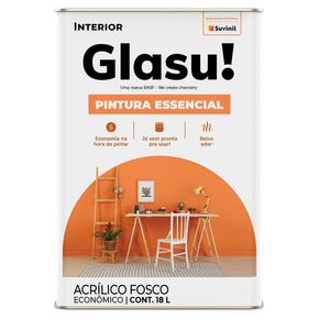 Acrílico Econômico Fosco Palha 18L Suvinil Glasu!