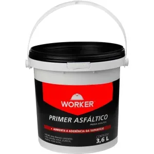 Impermeabilizante Primer Asfáltico 3,6L Worker