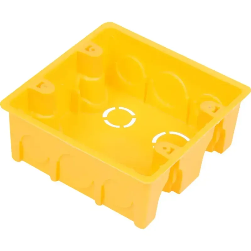 Caixa-de-Luz-em-PVC-Quadrada-Amarela-4x4-Somar