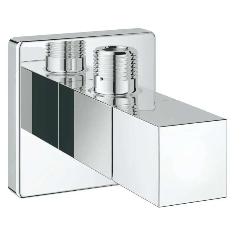Valvula-Com-Curva-Saida-Eurocube-Cromada 1-2--Grohe