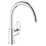 Misturador-Monocomando-Cozinha-Bica-Alta-Cromado-Bauloop-Grohe