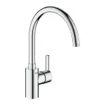 Misturador-Monocomando-Cozinha-Bica-Alta-Cromada-Fell-Grohe