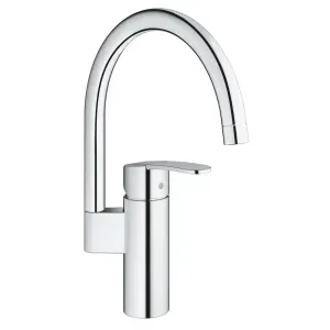 Misturador Monocomando de Bica Alta Cromado 339x214mm Grohe